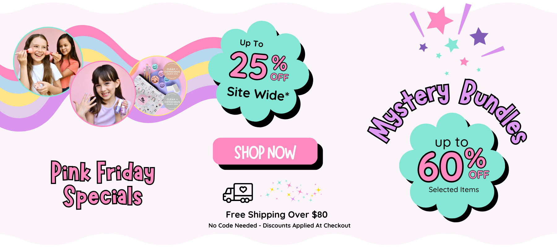 Pink Friday Sale Offer No Nasties Kids NZ