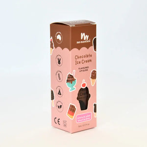 chocolate ice cream kids lip gloss in box 